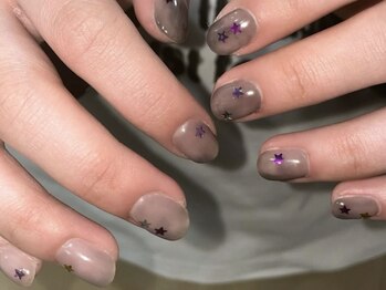 ゆびノさき/ニュアンスネイル