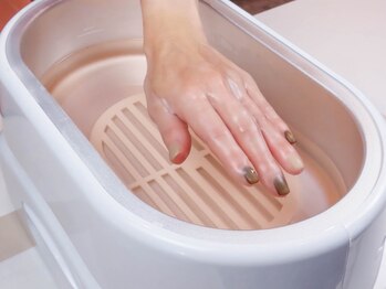 リー(RE)の写真/【頑張る手肌に丁寧仕上げのご褒美ケアで艶めく指先へ♪】高保湿で今の乾燥の季節にオススメ◎