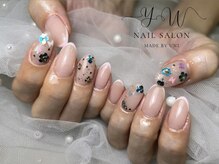 ユーネイル(YW nail)/フルアート＋パーツ
