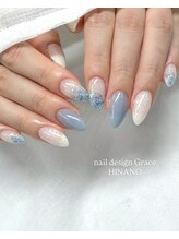 ネイル デザイン グレイス(Grace)/HINANO &nbsp;持ち込みデザイン