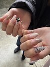 チェックネイル