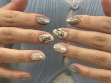 ぽぽネイル/持ち込みデザイン