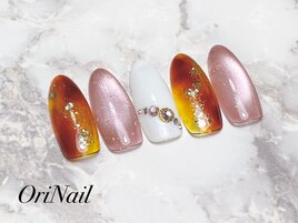 鼈甲ネイル×マグネットネイル