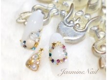 ジャスミンネイル(Jasmine Nail)/冬のホワイトネイル★