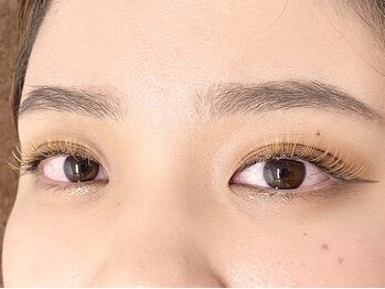 ミニョンアイラッシュデザインサロン 北花田店/フラットマットラッシュ カラー