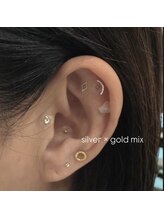 フィールラッシュ バイ グリーン(FEELLASH by green)/#耳ツボジュエリー