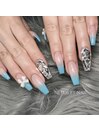 Blue gradation