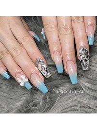 Blue gradation