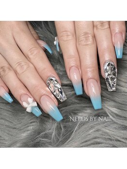 ニーズ バイ ネイル(Need’s by nail)/Blue gradation