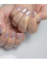 ミーネイル イオン八事店(mi nail)/新規様　マグネットワンカラー