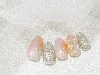 リベレ 心斎橋店(LIBELLE)/春色☆グラデーションネイル