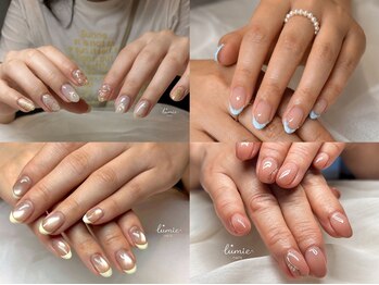 ルミエ(Lumie)の写真/美フォルムにこだわり、日常に馴染むトレンド感のある指先に。
マグネット/フレンチ/シンプルアート♪