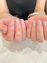 ル ソレイユ(Le soleil)/上品シンプルネイル　by mikiko