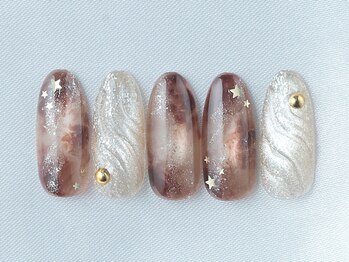 エリクサーネイル 長堀橋(Elixir Nail)/長堀橋限定べっ甲デザイン♪