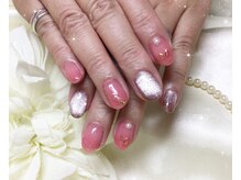 ウィズ フェリーク/コーラルうさぎ風ネイル