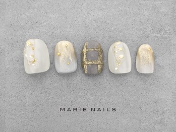 マリーネイルズ 近鉄あべのハルカス店(MARIE NAILS)/新規様8000円 ぷっくり 0321a