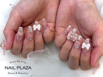 ネイルプラザ 河原町OPA店(NAIL PLAZA)/チークネイル