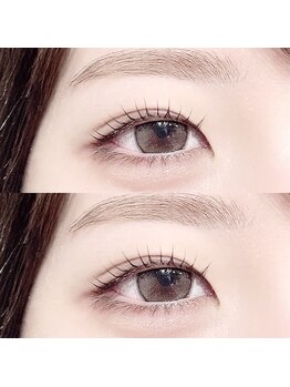 ルナ フェーズ(lunar phase)/目頭からしっかり立ち上げ