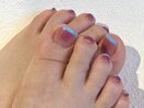 cheek　nail