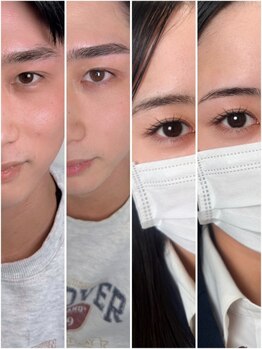 アイブロウメニューがあるサロン