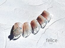 ネイルサロン フェリーチェ(felice)/【定額ネイル】¥7980