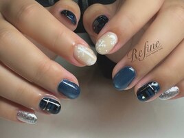 推しカラーネイル