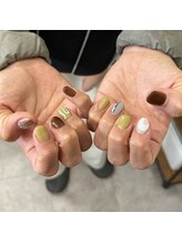 プライベートネイルサロン(private nail salon)/ワンカラー+ニュアンス