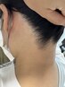 【人気上昇中】うなじ脱毛（もみあげ込み）