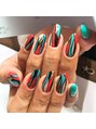 リーナ(LiNA Beauty Garden)&nbsp;個性派ネイルもカラフルに