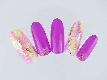 シシ(SiSi)/#パープル　#タイダイ