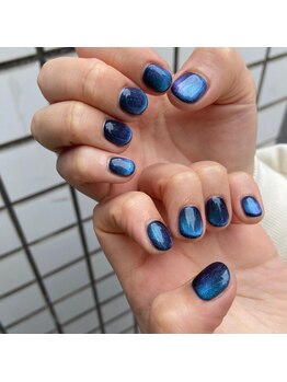 ハラジュクネイルズ(harajukunails)/マグネットワンカラーコース