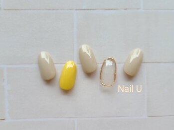 ネイルユー(Nail U)の写真/シンプル系コ-スで飽きのないデザインを豊富にご用意♪シンプルだからこそ技術の差が出る！