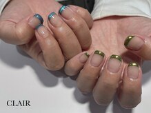 クレール アンド フリル アイビューティー イオン前店(CLAIR)/高知市【CLAIR】アシメフレンチ