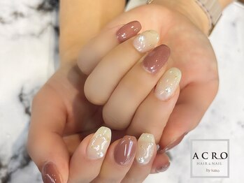 アクロネイル アンド アイ(ACRO NAIL&EYE)/定額シンプルネイル