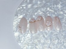 シーシーネイルサロン 池袋(C.C.Nail salon)/押し花　春のデザイン