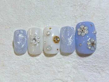 ネイルビート(NAIL BEAT)/キラキラストーンネイル