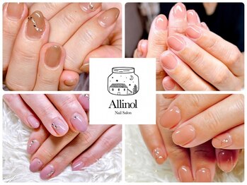 アリノール(allinol)の写真/ネイルが初めての方オフィスネイルの方もネイルを楽しんでほしい！派手すぎないデザインをご提案致します＊