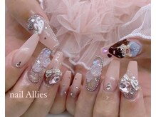 ネイル アリーズ セカンド(nail Allies 2nd)/3Dパーツ イニシャル