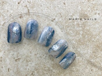 マリーネイルズ 横浜店(MARIE NAILS)/定額¥7,700 ニュアンス 0710b