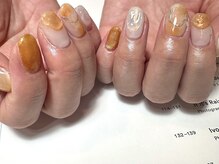 デューネイルスタジオ(dew nail studio)/オレンジニュアンス