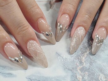 ワーフラット(wharflat)の写真/ロングスカルプ対応◎理想の縦長のお手元に仕上げます☆高技術スタッフ対応で仕上がりの美しさに納得♪