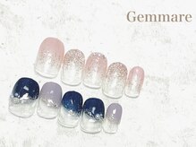 ジェンマーレ 二子玉川店/マーブル柄フットデザイン