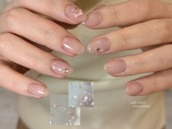 10本アート11500円 春ネイル