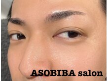アソビバ サロン 池袋(ASOBIBA salon)の雰囲気（骨角に合わせ自眉毛を生かした無理のないデサインに仕上げます！）