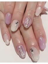 カラン 焼津店(CALIN)/ラベンダーシェルネイル