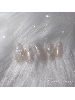 ネイルサロンクリアヴィラ(nail salon clear villa)/GirlyStyle collection¥8990