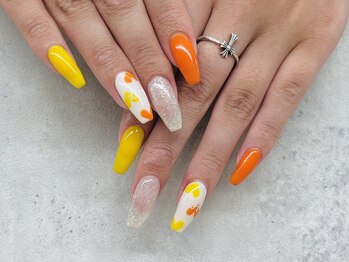 ネイルサロン ドゥ(Nail Salon Doux)/【ほり】夏色ネイル