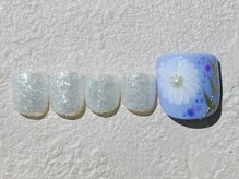 ネイルビート(NAIL BEAT)/馴染みフラワーネイル