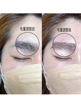 ネイル&アイラッシュ ルミア(Nail & Eyelash LUMIA)/毛量調整