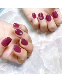 ボルドーワンカラー4950＋400円